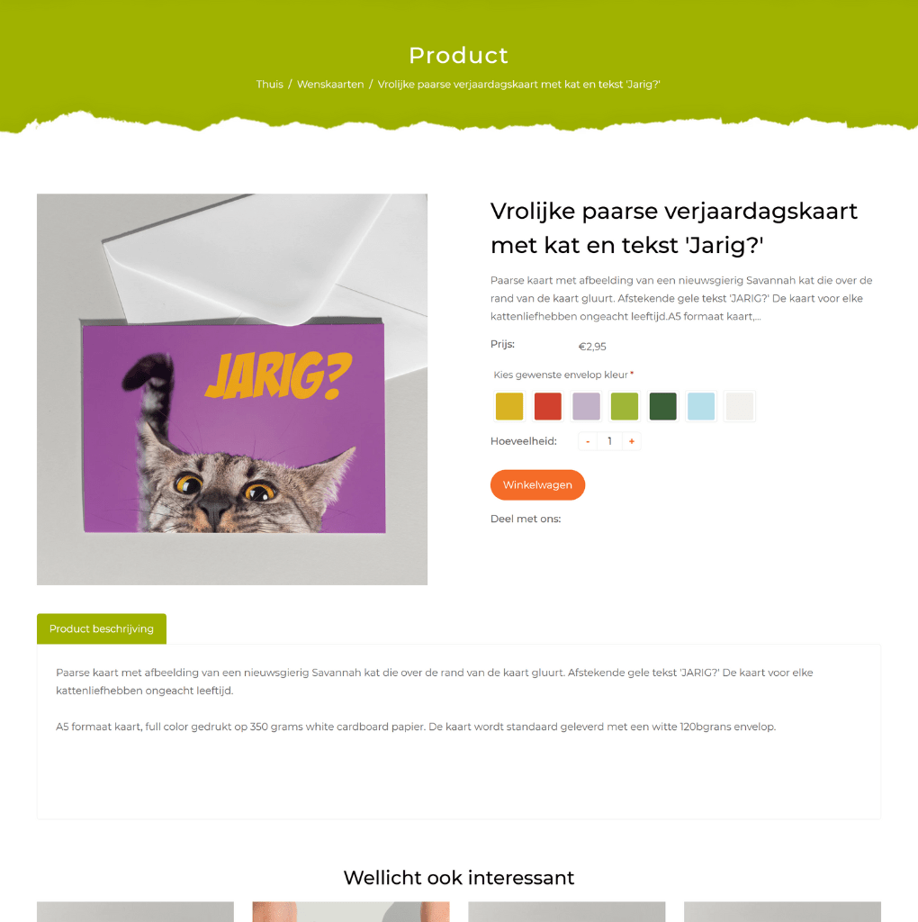 Ontdek het moderne websiteontwerp van Catchy Store, gecreëerd door Briefvibe. Een gebruiksvriendelijke en SEO-geoptimaliseerde webshop voor trendy lifestyleproducten.